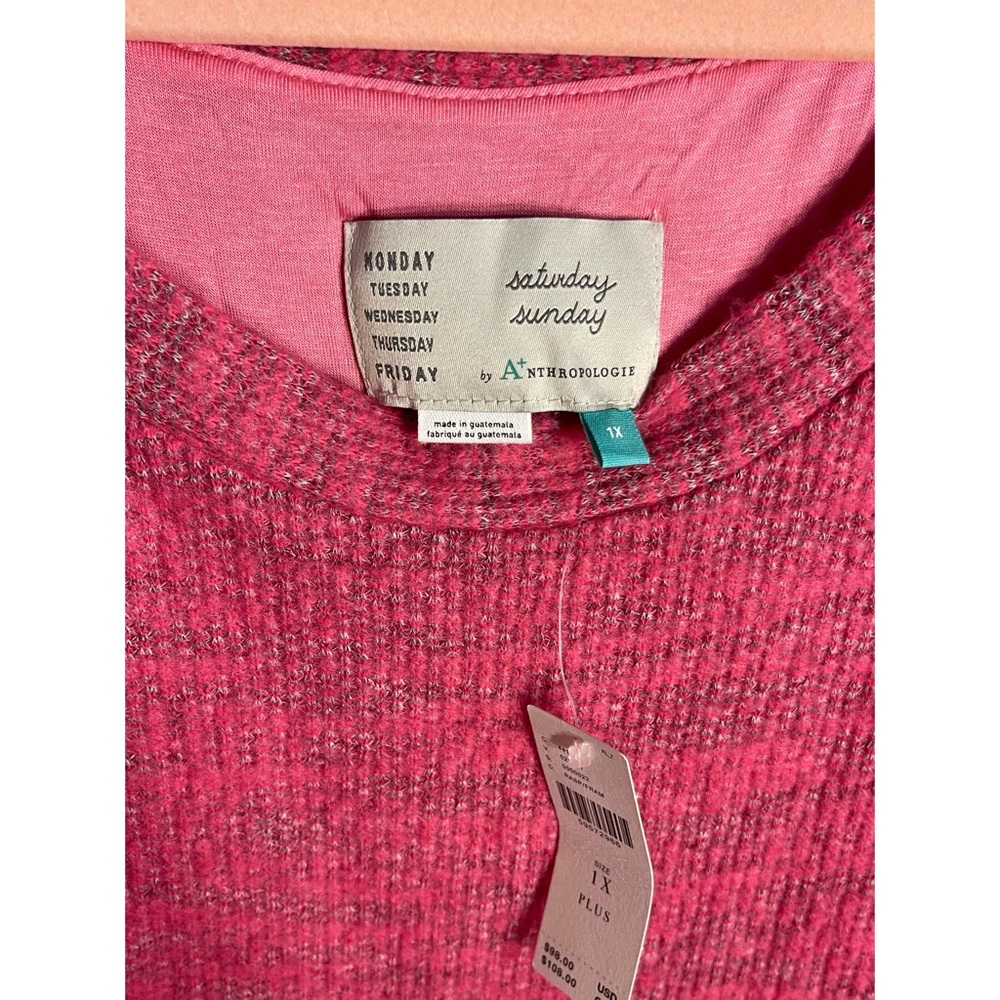 Anthropologie Lyla Cozy Tunic Dress NWT SZ 1X - Picture 8 of 16